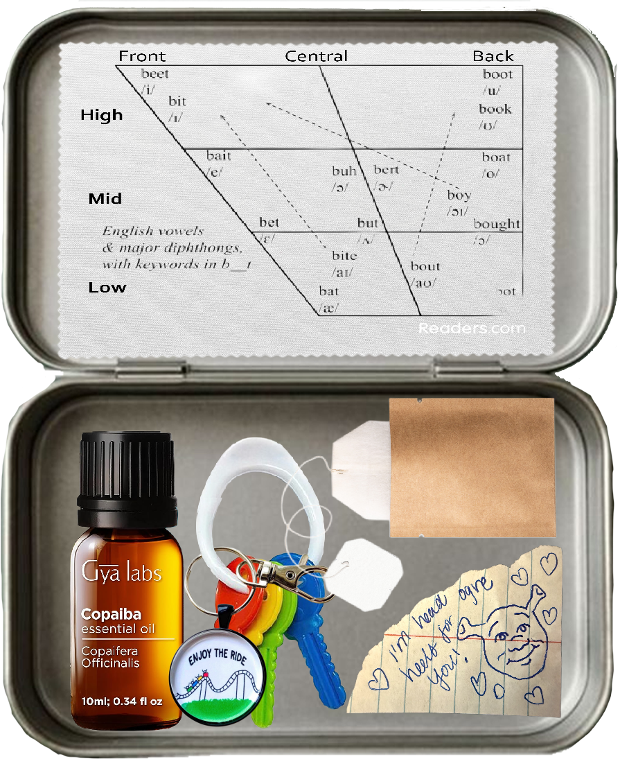 My Opened Tin Wallet